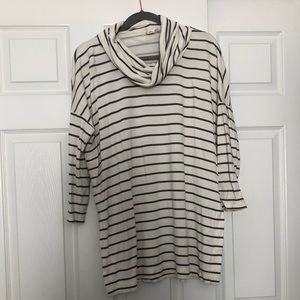 Loft Tunic cowl-neck tunic sweater